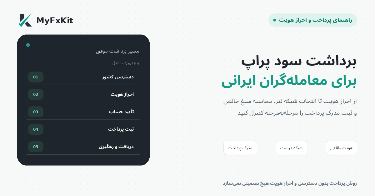 راهنمای برداشت سود پراپ برای ایرانیان